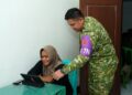 Puspsi TNI Berikan Trauma Healing bagi Relawan TNI dan Persit Penyintas Gempa NTT