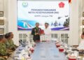 Panglima TNI Tandatangani Nota kesepahaman Dengan Kepala Badan Otorita Pengelola Pantai Utara Jawa