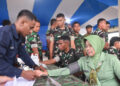 Sambut HUT TNI ke-81, Kodim 1710/Mimika Gelar Bakti Kesehatan