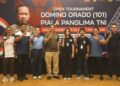 Meriahkan HUT Ke-81 TNI Dan Pecahkan Rekor Muri, Danrem 074/Wrt Buka Open Tournament Domino ORADO 101 Piala Panglima TNI di Solo