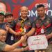 Danramil 01/Laweyan Dan Anggotanya Raih Juara I Open Tournament Domino Orado Piala Panglima TNI di Surakarta