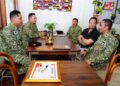 Rangkaian HUT, Wadan Kodiklat TNI Silaturahmi dengan Mantan Panglima TNI