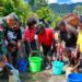 Kodim 1714/Puncak Jaya Salurkan Air Bersih, Wujud Kepedulian TNI kepada Warga Pagaleme