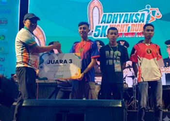 Prajurit Denipam 2 Marinir Raih Juara di Event Adhyaksa 5K Night Run Merah Putih Nganjuk 2026 dan Event Kediri run 2026