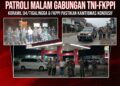 Koramil 04/Tigalingga Bersama FKPPI Gelar Patroli Malam, Pastikan Kamtibmas Tetap Kondusif