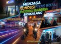 Tak Kenal Gerimis, Babinsa Kodim 0206/Dairi Patroli Malam demi Keamanan Warga