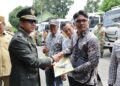 Dandim 0208/Asahan Bersama Bupati Asahan Serahkan 27 Unit Truck kepada KDKMP