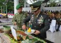 Dandim 0208/Asahan Bertindak Sebagai Inspektur Upacara Peringatan HUT ke-81 TNI di Kisaran