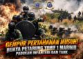 Gempur Pertahanan Musuh! Buaya Petarung Yonif 1 Marinir Padukan Infanteri dan Tank