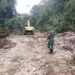 Hari Kedua TMMD ke-130 Kodim 0206/Dairi, Pembersihan Jalan 700 Meter di Sibongkaras Terus Dikebut