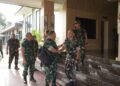 Dandim 0209/LB Dampingi Danrem 022/PT Sambut Kunjungan Tim Wasrik Itjenad
