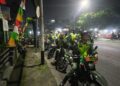 Babinsa Koramil 0201-16/TM Bersama Personil Koramil Jajaran Kodim 0201/Medan Laksanakan Patroli Kejahatan Jalanan di Wilayah Kota Medan