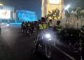 Personel Koramil 0201-16/TM Gelar Patroli Motoris, Jaga Keamanan Wilayah Medan
