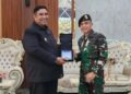 Yonif 432/WSJ Perkuat Sinergi dengan Pemkab Maros melalui Silaturahmi
