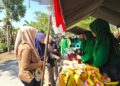 Semarak HUT ke-81 TNI, Yonarmed 6 Kostrad Gelar Bazar Sembako Murah