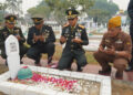 Danrem 042/Gapu Pimpin Ziarah Nasional HUT KE-81 TNI Di TMP Satria Bhakti Jambi