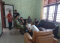 BABINSA KELURAHAN SEI SIKAMBING C II MELAKSANAKAN KEGIATAN SENYUM SAPA TERITORIAL
