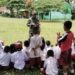 Berkunjung Ke Sekolah SD Negeri 037150 Sigambir-gambir, Babinsa Berikan Motivasi Semangat Belajar Kepada Murid