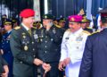 PANGKORMAR HADIRI UPACARA HARI KESAKTIAN PANCASILA DI LUBANG BUAYA