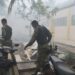 Cegah nyamuk Aides berkembang biak, TNI fogging lingkungan