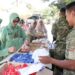 BRIGIF 6 KOSTRAD GELAR PASAR MURAH, MAKAN GRATIS DAN PEMBAGIAN BIBIT SAMBUT HUT KE-81 TNI