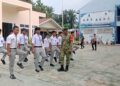 Berikan WASBANG Sertu AM Nainggolan Babinsa Ramil 13/PST Wujudkan Karakter dan Disiplin Siswa/i
