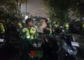 Jaga Kondusivitas Wilayah, Koramil 0201-02/MT Bersama Tim Patroli Motoris Susuri Kota Medan