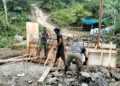 Kodim 0212/TS Bangun Jembatan Beton di Mompang Lombang, Buka Akses Warga dan Perkebunan