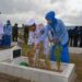 Kenang Jasa Pahlawan, Wadan Kodaeral XI Hadiri Ziarah Nasional dalam Rangka HUT TNI ke-81 di TMP Trikora Merauke