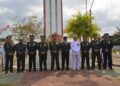 Kenang Jasa Pahlawan, Wadan Kodaeral XI Hadiri Ziarah Nasional dalam Rangka HUT TNI ke-81 di TMP Trikora Merauke