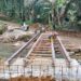 Kodim 0203/LKT Bangun Jembatan Beton Penghubung Dua Dusun di Langkat