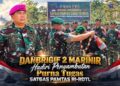 Komandan Brigif 2 Marinir Hadiri Penyambutan Purna Tugas Satgas Pamtas RI-RDTL
