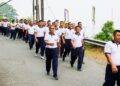 Tingkatkan Stamina dan Kesiapsiagaan, Kodaeral IX Gelar Hanmars 7 Kilometer