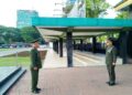 Upacara HUT TNI Ke-81 di Kodim 0201/Medan Berlangsung Khidmat