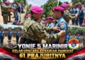 Yonif 5 Marinir Gelar Upacara Kenaikan Pangkat 61 Prajuritnya