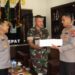 HUT ke-81 TNI,Kapolres Langkat dan Kapolres Binjai Berikan Surprise kepada Dandim 0203/Lkt,Danyonif 100/PS dan Danyon Arhanud 11/WBY