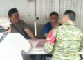 Merawat Silaturahmi dan Tingkatkan Kerjasama, Babinsa Serma Mhd Damse Siregar Komsos bersama Warga Binaan