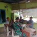 Melalui Komsos, Babinsa Koramil 0201-12/HP Serma N Sembiring Monitoring Wilayah Binaan