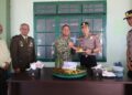 Kejutan Hangat di HUT ke-81 TNI, Kapolres dan BRI Sidikalang Sambangi Markas Kodim 0206/Dairi
