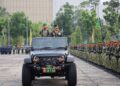 Kasdam XIX/Tuanku Tambusai Pimpin Upacara HUT TNI ke-81, Profesionalisme dan Modernisasi Jadi Penekanan