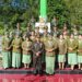 Peringati HUT TNI Ke-81, Dandim 0210/TU Pimpin Upacara Ziarah Nasional di Makam Pahlawan Tarutung