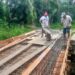 Kodim 0207/SML Percepat Pembangunan Jembatan Beton di Silou Dunia, Progres Capai 65,21 Persen