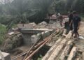 Kodim 0212/TS Bangun Jembatan Beton di Simadihon Paluta, Progres Capai 20,6 Persen