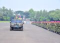KAS KORMAR PIMPIN UPACARA PERINGATAN HUT KE-81 TNI DI CILANDAK