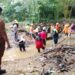 Bersama Warga dan Unsur Desa ,Babinsa Koramil 0201-14/PB Gotong Royong Bersihkan Sungai