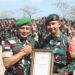 Satgas Pamtas Yonarhanud 2 Kostrad Akhiri Penugasan, Danrem 161/WS Sampaikan Apresiasi