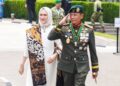 Pangkostrad Hadiri Upacara Peringatan HUT ke-81 TNI di Cilangkap