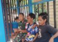 Babinsa Koramil 06/Senayang Sosialisasikan Mitigasi Karhutla kepada Masyarakat Desa Pulau Duyung