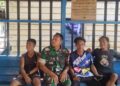 Babinsa Koramil 06/Senayang Sosialisasikan Mitigasi Karhutla kepada Masyarakat Desa Pulau Duyung