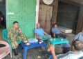 Mempererat Hubungan Silaturahmi, Babinsa Koramil 0201-13/PST Komsos dengan Masyarakat